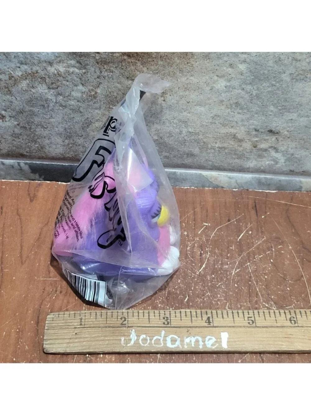 McDonalds Happy Meal Purple Pink Furby 1998 Sealed Original Plastic Packaging